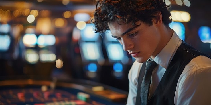 Live blackjack dealer at kera288 login multi-camera studio table